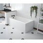 Maax - Mackenzie Corner 6032 AcrylX Corner Left-Hand Drain Bathtub in White - White