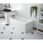 Maax - Mackenzie Corner 6032 AFR AcrylX Corner Right-Hand Drain Bathtub in White - White