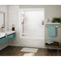 Maax - Allia TSR-6032 Acrylic Alcove Left-Hand Drain One-Piece Tub Shower in White - White