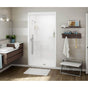 Maax - ALLIA SHR-4834 Acrylic Alcove Center Drain Three-Piece Shower in White - White