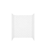 Maax - Versaline 60 in. Alcove Wall Kit - Subway in White - White