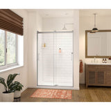 Versaline 48 in. Alcove Wall Kit - Subway in White