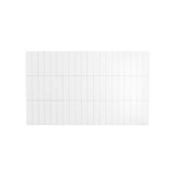 Versaline 48 in. Alcove Wall Kit - Vertical in White