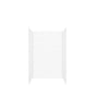 Maax - Versaline 48 in. Alcove Wall Kit - Vertical in White - White