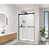 Utile 4836 Composite Direct-to-Stud Three-Piece Alcove Shower Wall Kit in Metro Tux