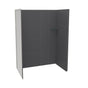 Maax - Utile 6032 Composite Direct-to-Stud Three-Piece Alcove Shower Wall Kit in Erosion Charcoal - Charcoal