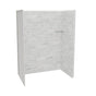 Maax - Utile 6032 Composite Direct-to-Stud Three-Piece Alcove Shower Wall Kit in Organik Permafrost - Permafrost