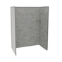 Maax - Utile 6036 Composite Direct-to-Stud Three-Piece Alcove Shower Wall Kit in Organik Clay - Clay