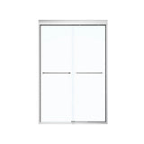 Kameleon 43-47 x 71 in. 6 mm Bypass Shower Door for Alcove Installation with Clear glass in Chrome