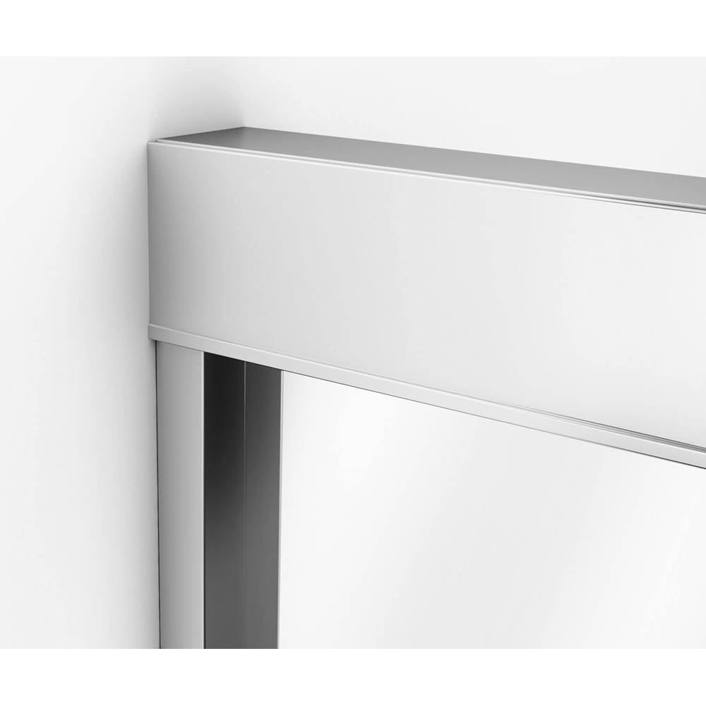 Kameleon 43-47 x 71 in. 6 mm Bypass Shower Door for Alcove Installation with Clear glass in Chrome