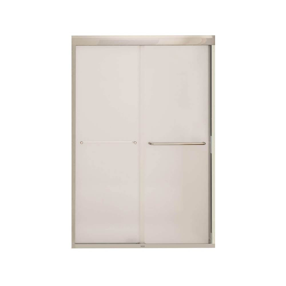 Kameleon 43-47 x 71 in. 6 mm Bypass Shower Door for Alcove Installation with Frosted glass in Chrome