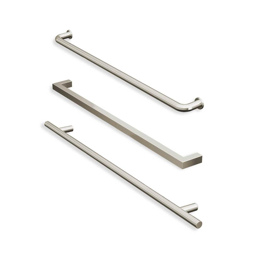 Kameleon 55-59 x 71 in. 8 mm Bypass Shower Door for Alcove Installation with Clear glass in Brushed Nickel