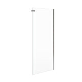 Halo Pro 60 x 36 x 78 3/4 in. 8mm Sliding Shower Door with Towel Bar for Corner Installation with Clear glass in Chrome
