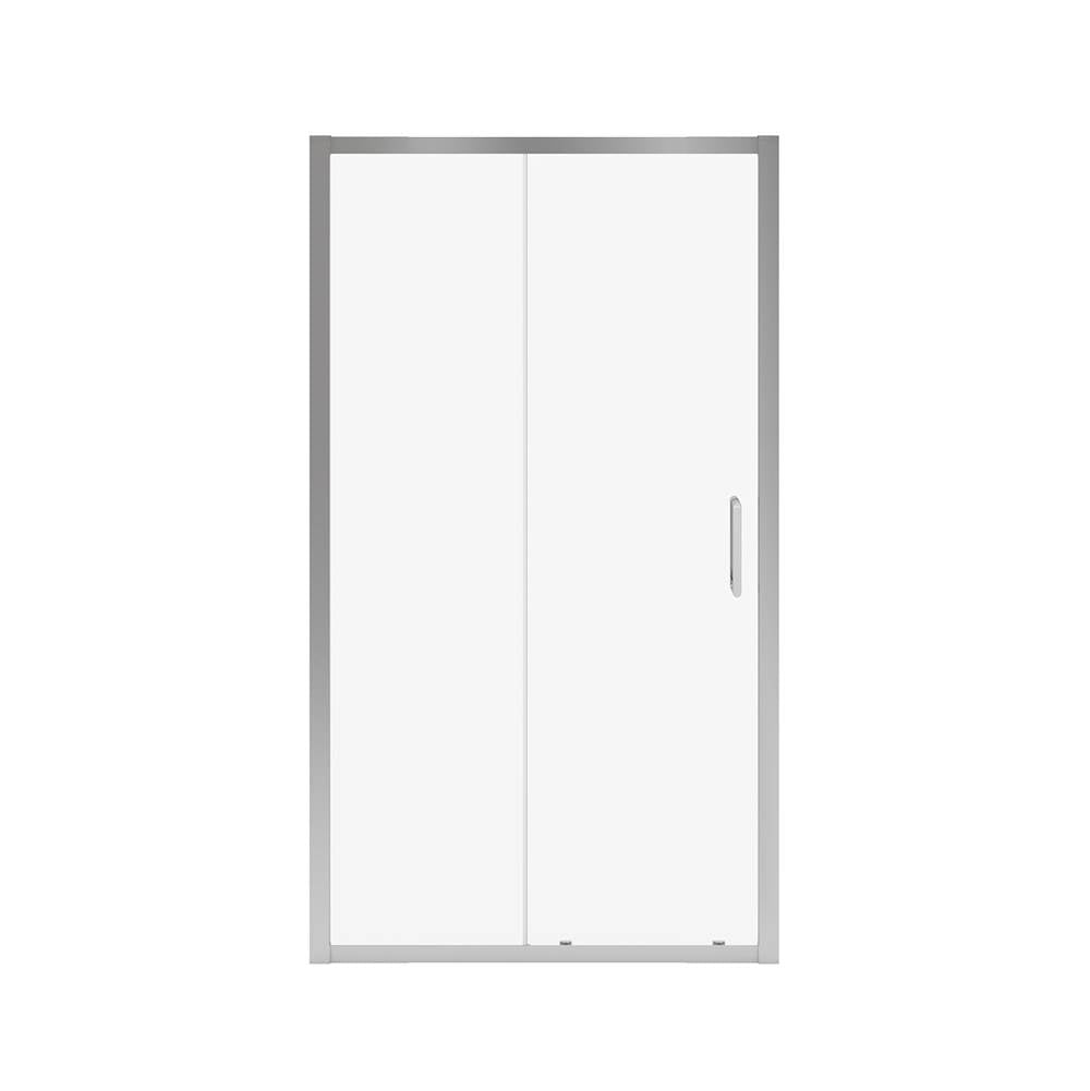 Connect Pro 43.5-45 x 76 in. 6mm Sliding Shower Door for Alcove Installation with Clear glass in Chrome
