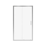 Connect Pro 43.5-45 x 76 in. 6mm Sliding Shower Door for Alcove Installation with Clear glass in Chrome