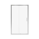 Connect Pro 45-46.5 x 76 in. 6mm Sliding Shower Door for Alcove Installation with Clear glass in Chrome