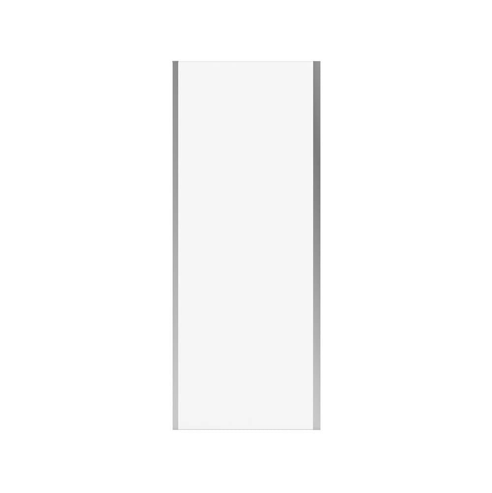 Connect Pro Return Panel for 32 in. Base with Clear glass in Chrome