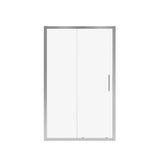 Connect 43.5-45 x 72 in. 6mm Sliding Shower Door for Alcove Installation with Clear glass in Chrome