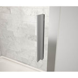 Connect 55.5-57 x 72 in. 6mm Sliding Shower Door for Alcove Installation with Clear glass in Chrome