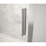 Connect 57-58.5 x 72 in. 6mm Sliding Shower Door for Alcove Installation with Clear glass in Chrome