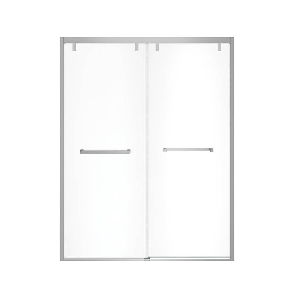 Uptown 56-59 x 76 in. 8 mm Bypass Shower Door for Alcove Installation with Clear glass in Chrome