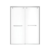 Uptown 56-59 x 76 in. 8 mm Bypass Shower Door for Alcove Installation with Clear glass in Chrome