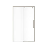 Uptown 44-47 x 76 in. 8 mm Sliding Shower Door for Alcove Installation with Clear glass in Brushed Nickel