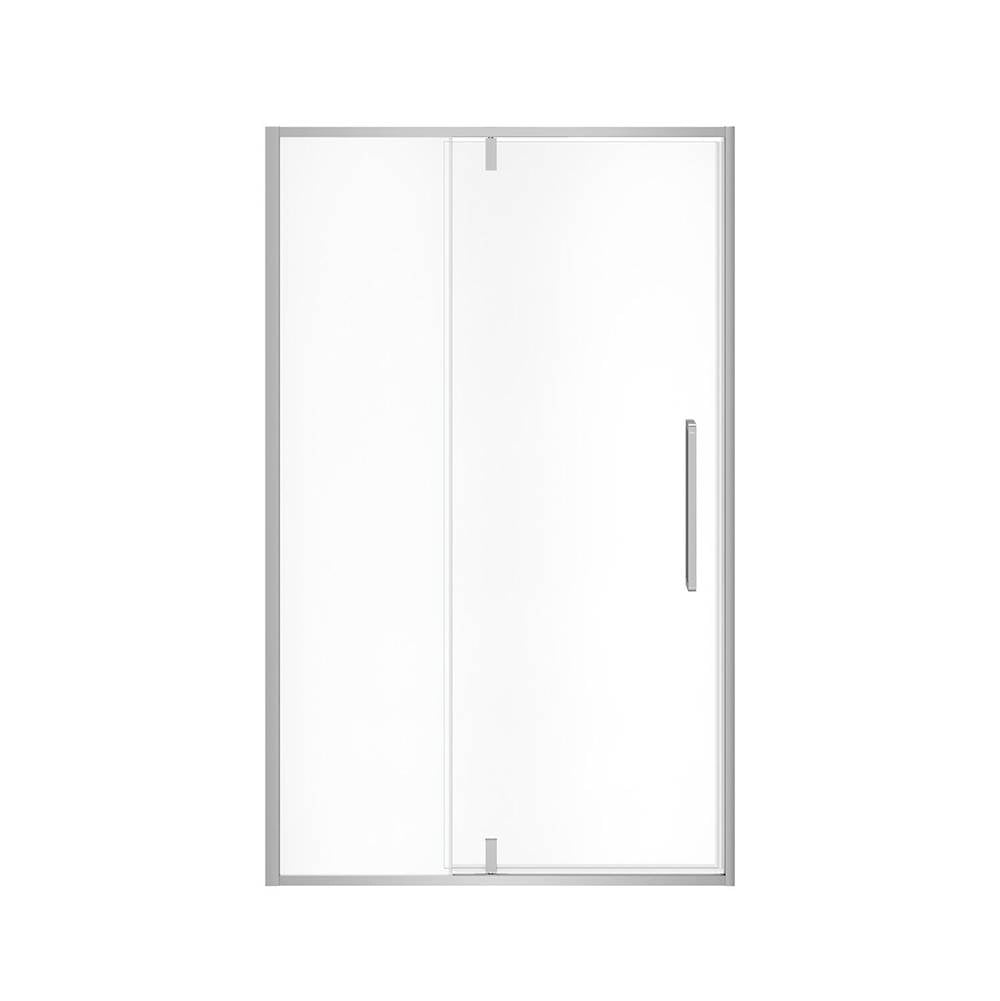 Uptown 45-47 x 76 in. 8 mm Pivot Shower Door for Alcove Installation with Clear glass in Chrome
