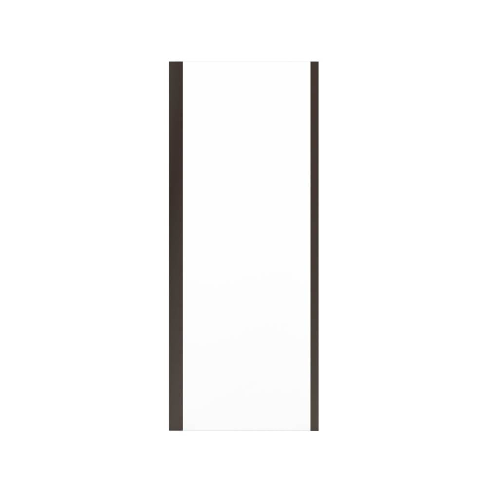 Uptown Return Panel for 32 in. Base with Clear glass in Dark Bronze