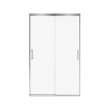 Incognito 76 44-47 x 76 in. 8mm Bypass Shower Door for Alcove Installation with Clear glass in Chrome