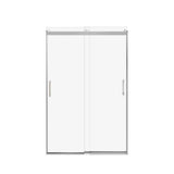 Revelation Square 44-47 x 70.5-73 in. 8mm Bypass Shower Door for Alcove Installation with Clear glass in Chrome