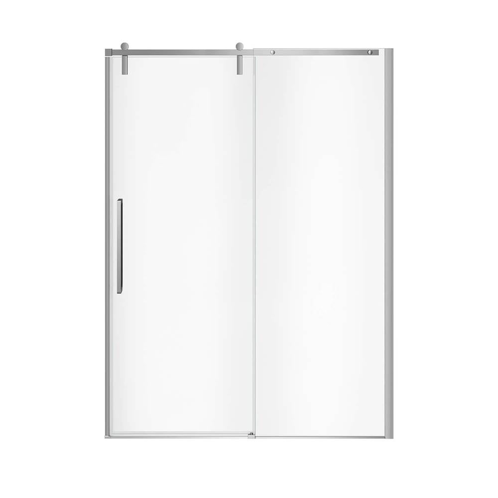 Nebula 56.5-58.5 x 78.75 in. 8mm Sliding Shower Door for Alcove Installation with Clear glass in Chrome