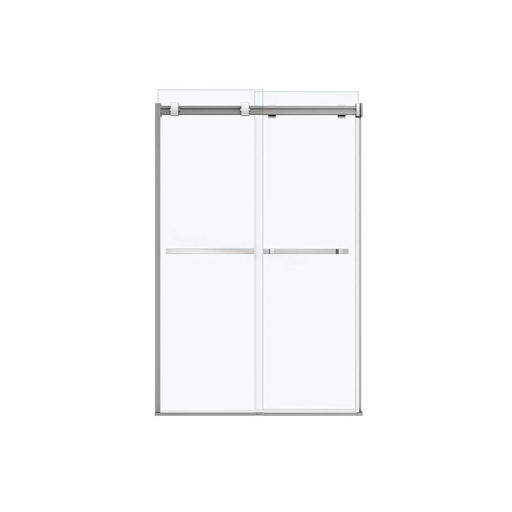 Duel 44-47 x 70.5-74 in. 8 mm Bypass Shower Door for Alcove Installation with Clear glass in Chrome