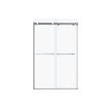 Duel 44-47 x 70.5-74 in. 8 mm Bypass Shower Door for Alcove Installation with Clear glass in Chrome