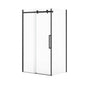Maax - Halo Pro GS Return Panel for 32 in. Base with GlassShield glass in Matte Black