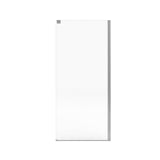 Incognito 76 Return Panel for 36 in. Base with Clear glass in Chrome