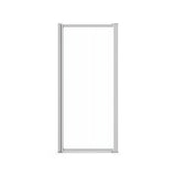 Pivolok 29-30.75 x 64.5 in. Pivot Shower Door for Alcove Installation with Clear glass in Chrome
