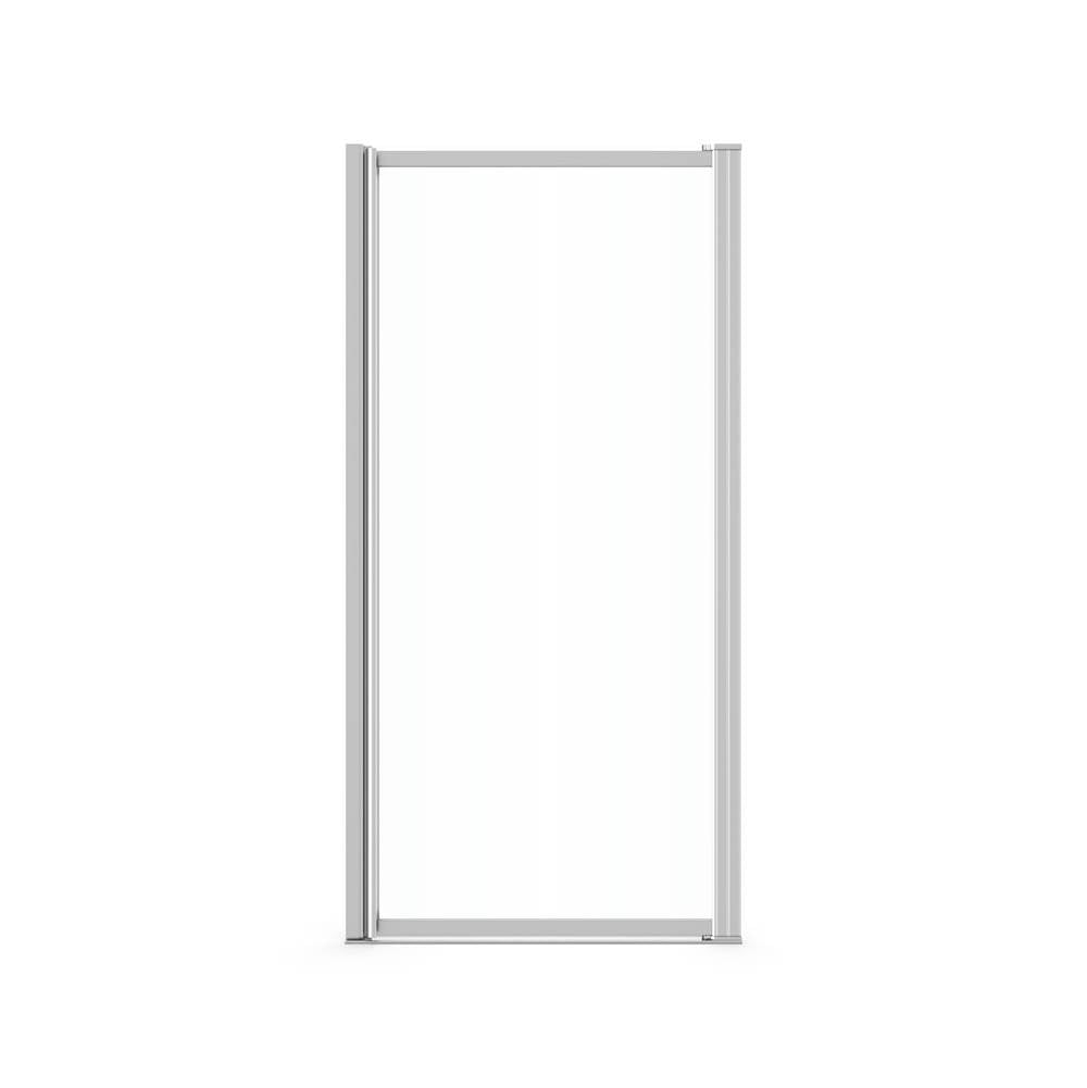 Pivolok 31-32.75 x 64.5 in. Pivot Shower Door for Alcove Installation with Clear glass in Chrome