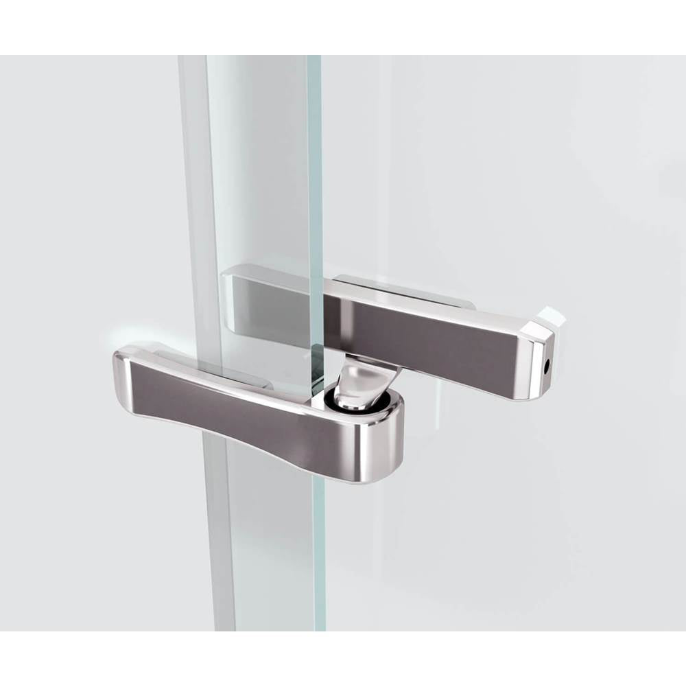 Reveal 71 38-41 x 71.5 in. 8mm Pivot Shower Door for Alcove Installation with Clear glass in Chrome