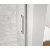 Revelation Round 56-59 in. x 56.75-59.25 in. 6 mm Bypass Tub Door for Alcove Installation with Clear glass in Chrome