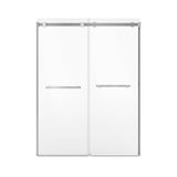 Duel Alto 56-59 X 78 in. 8mm Bypass Shower Door for Alcove Installation with GlassShield glass in Chrome