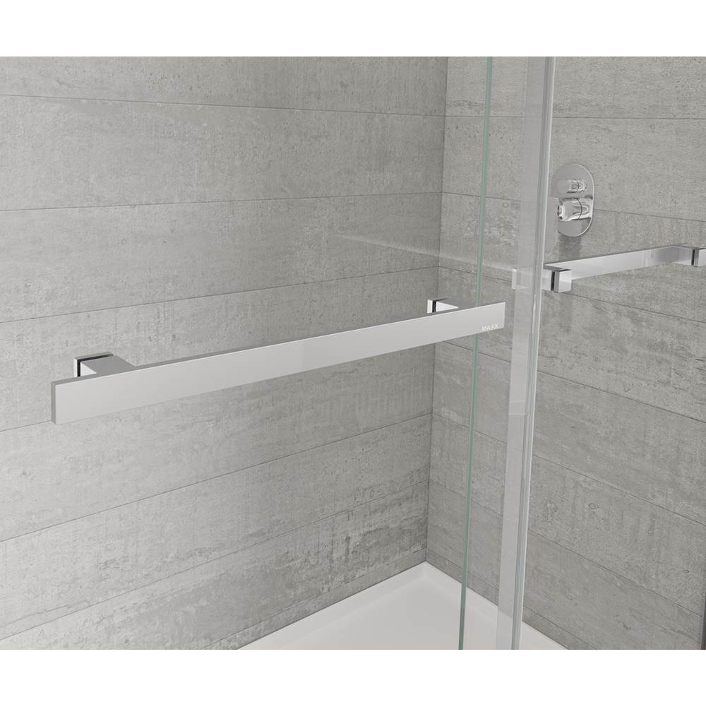 Duel Alto 56-59 X 78 in. 8mm Bypass Shower Door for Alcove Installation with GlassShield glass in Chrome