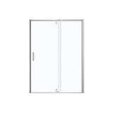ModulR 60 x 78 in. 8 mm Pivot Shower Door for Alcove Installation with Clear glass in Chrome