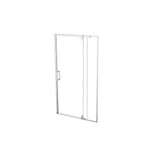 ModulR 48 x 78 in. 8 mm Pivot Shower Door for Alcove Installation with Clear glass in Chrome