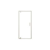 ModulR 36 x 78 in. 8 mm Pivot Shower Door for Alcove Installation with Clear glass in Brushed Nickel
