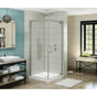 Maax - ModulR 36 x 36 x 78 in. 8mm Pivot Shower Door for Corner Installation with Clear glass in Brushed Nickel