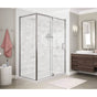 Maax - ModulR 60 x 36 x 78 in. 8mm Pivot Shower Door for Corner Installation with Clear glass in Chrome