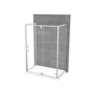 Maax - ModulR 60 x 32 x 78 in. 8mm Pivot Shower Door for Wall-mount Installation with Clear glass in Chrome