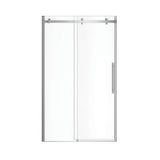 Vela 44.5-47 x 78.75 in. 8mm Sliding Shower Door for Alcove Installation with Clear glass in Chrome