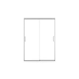 Incognito 74 51-54 x 74 in. 8mm Bypass Shower Door for Alcove Installation with Clear glass in Chrome